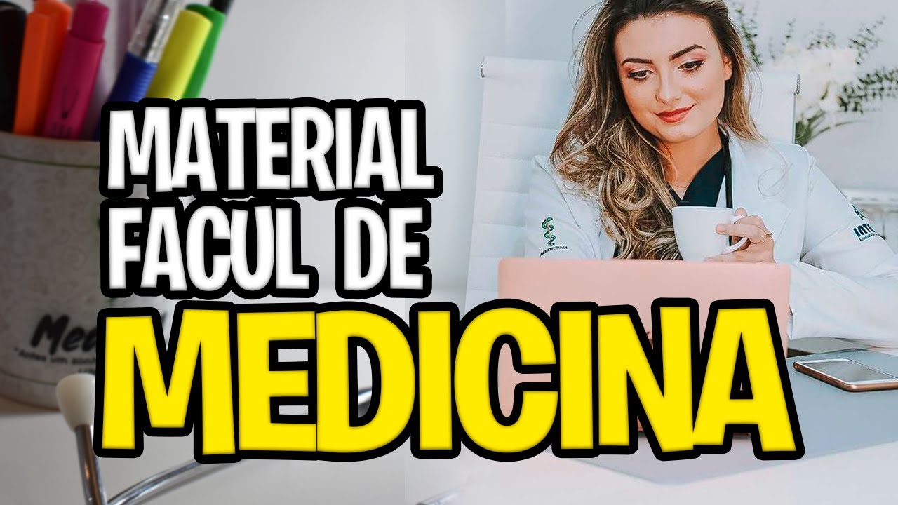 MEU MATERIAL ESCOLAR 2021 |MEDICINA NA ARGENTINA