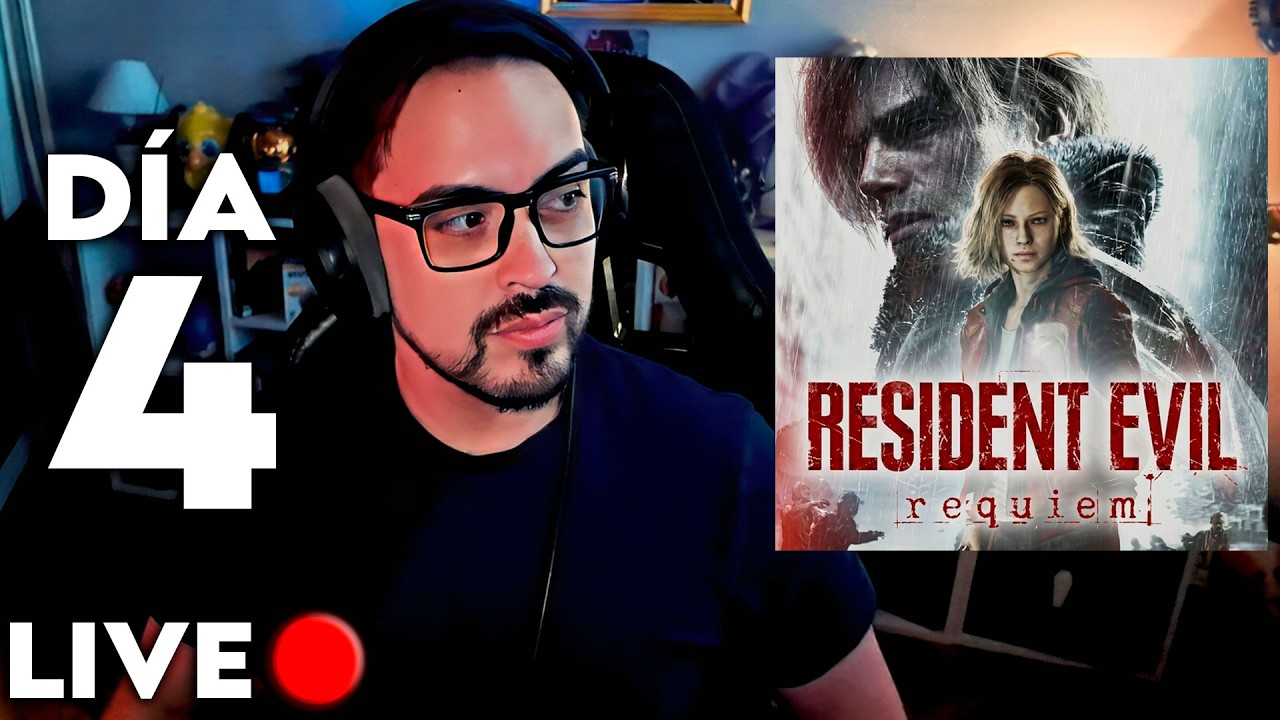 LIVE🔴Charla y después Resident Evil Requiem - Dificultad Clasica - PC Gráficos Máximos