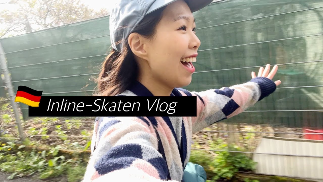 (겁많음주의)독일에서 인라인 한바퀴 | vlog | 프랑크푸르트