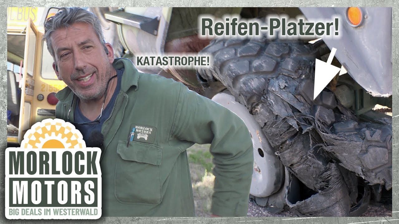 KATASTROPHE!! 😱 Reifen gibt den Geist auf und EXPLODIERT! | Morlock Motors