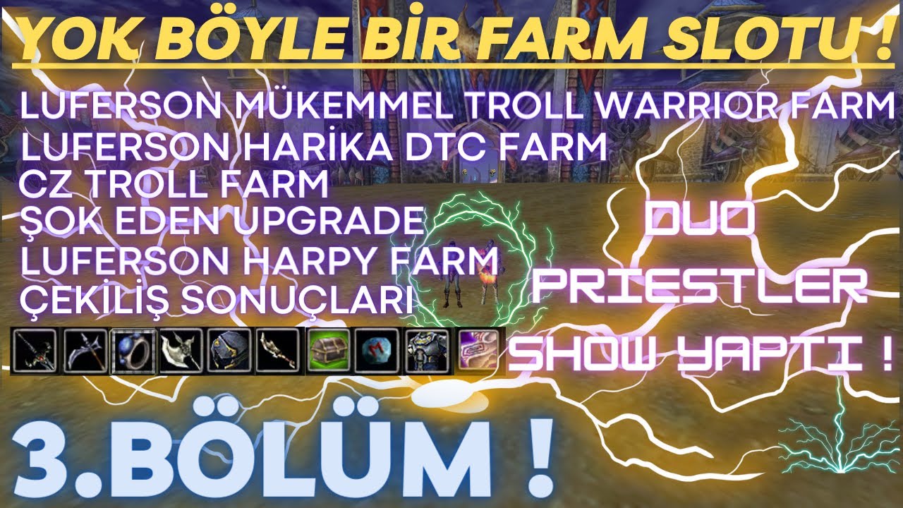 DUO PRİEST 3.BÖLÜM | YOK BÖYLE FARM ! | ŞOK UPGRADE | DTC FARM | HARPY FARM | ÇEKİLİŞ SONUÇLARI ! |