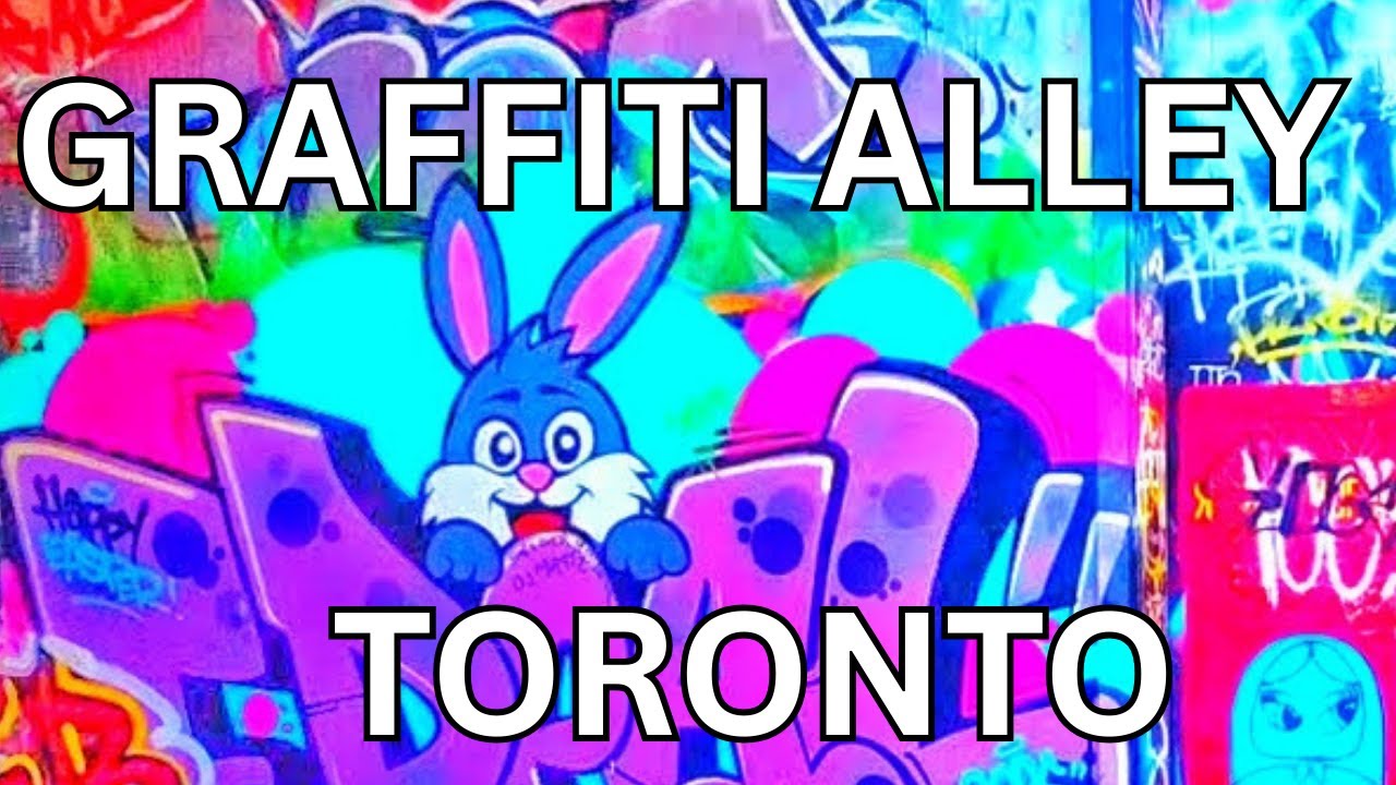 Toronto Street Art Tour | Exploring Graffiti Alley