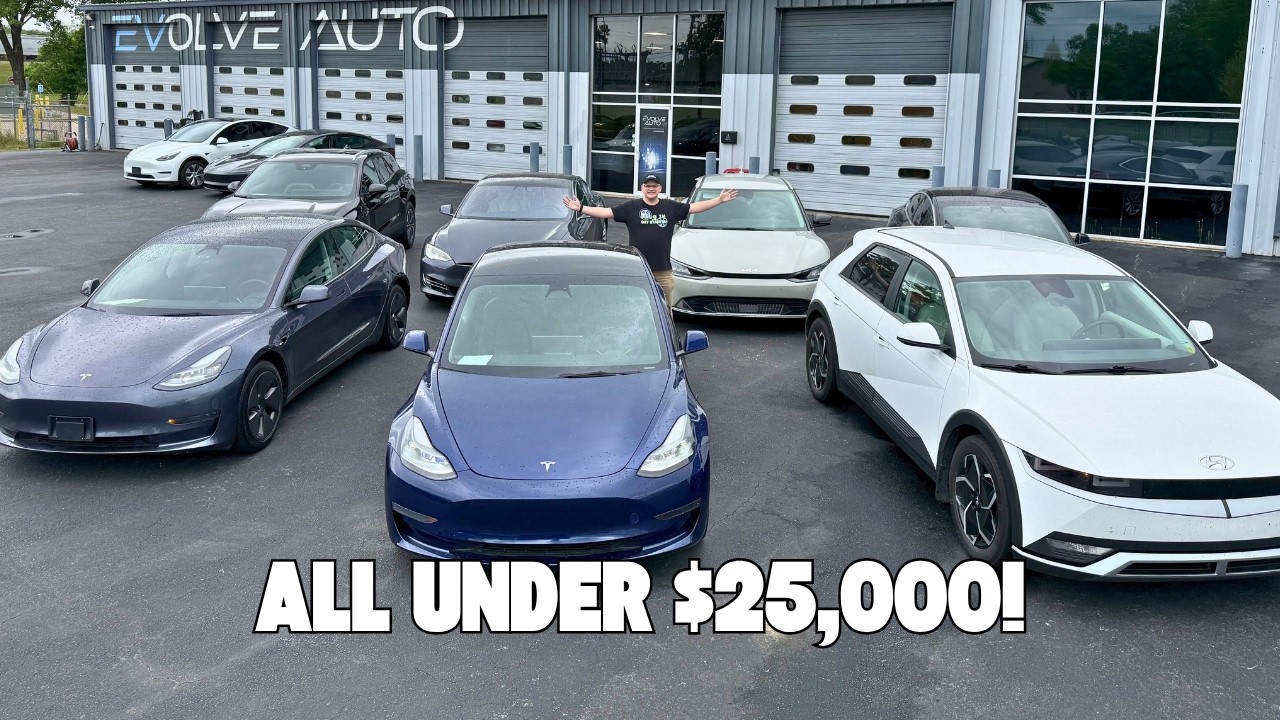 There's Never Been A Better Time to Buy A Used EV! Used EVs Under $25k