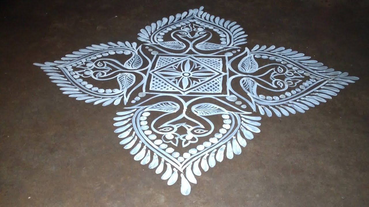 Best and big alpona design