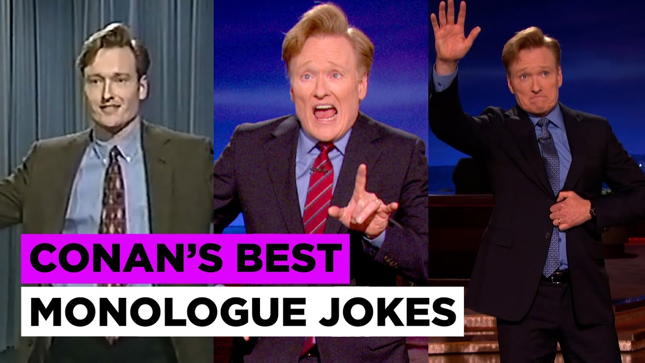 Conan's Best Monologue Jokes Pt. I