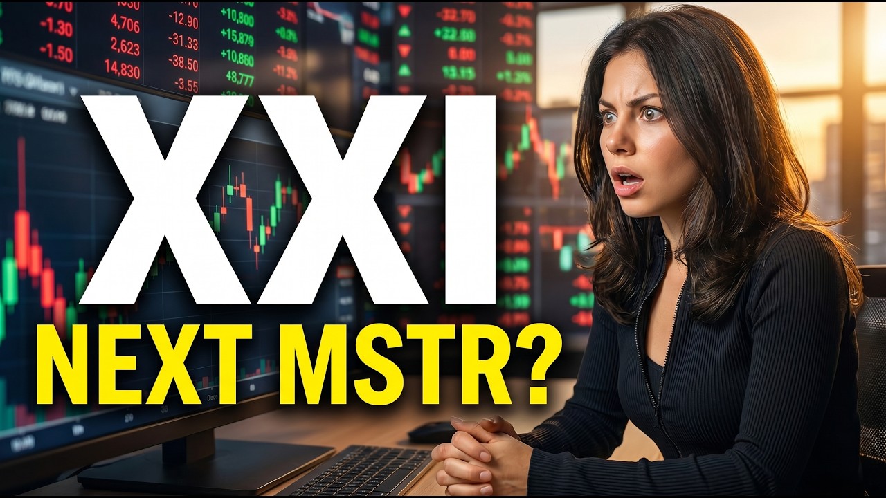 This $8 Stock Is Holding $4 Billion in Bitcoin | Twenty One Capital (XXI) Stock Analysis