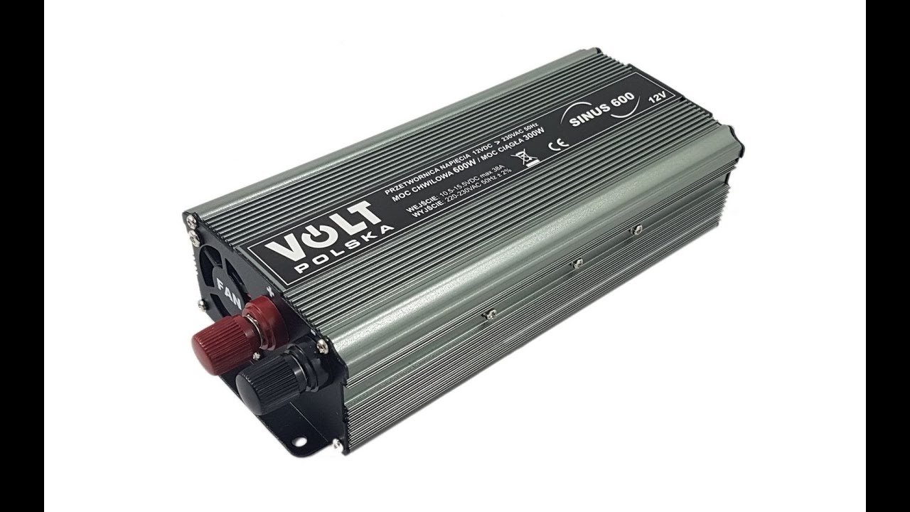 Sinus600 Volt Polska 12V/230V Przetwornica napięcia - test