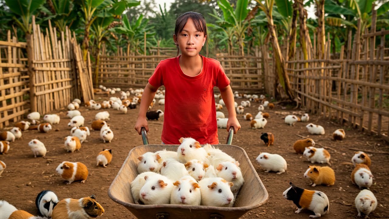 Harvesting 1000+ Wild Capybara - Giant Mouse Catching Skills –  From Forest to Market!