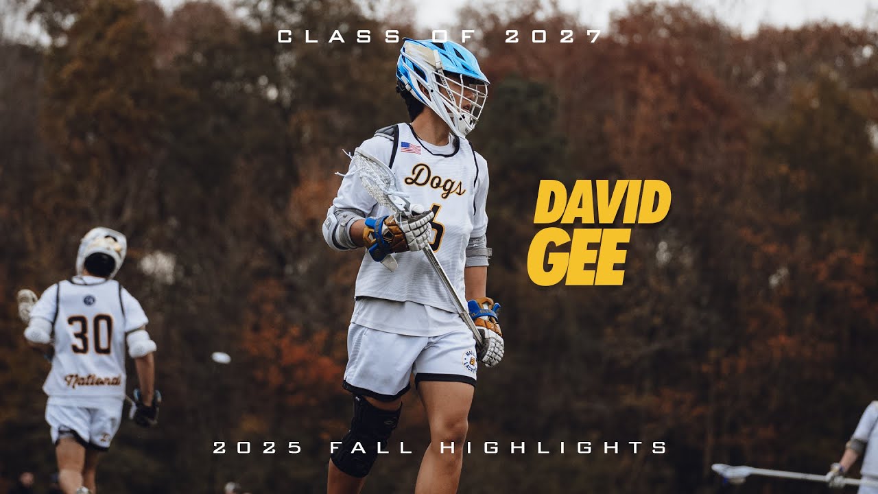 David Gee (Class of 2027) FALL 2025 Lacrosse Highlights