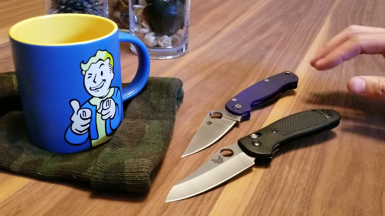 Spyderco para2 vs. Benchmade griptilian