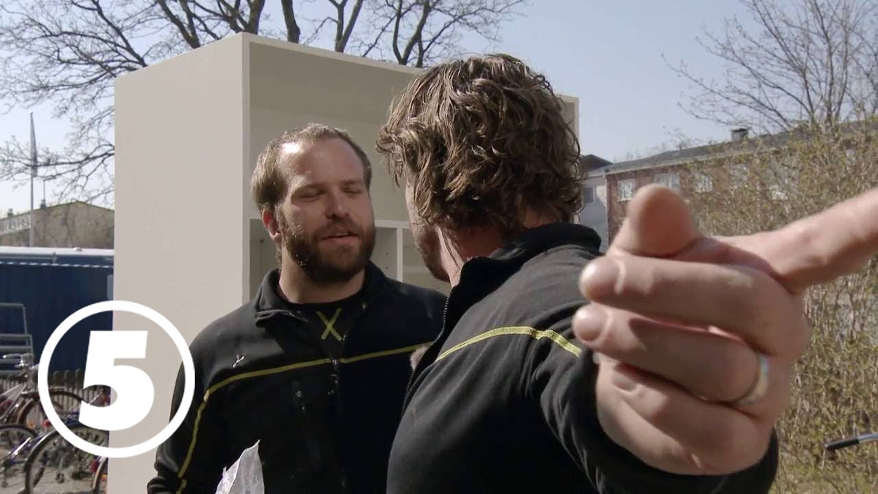 Adam blir stressad av Anders skäll