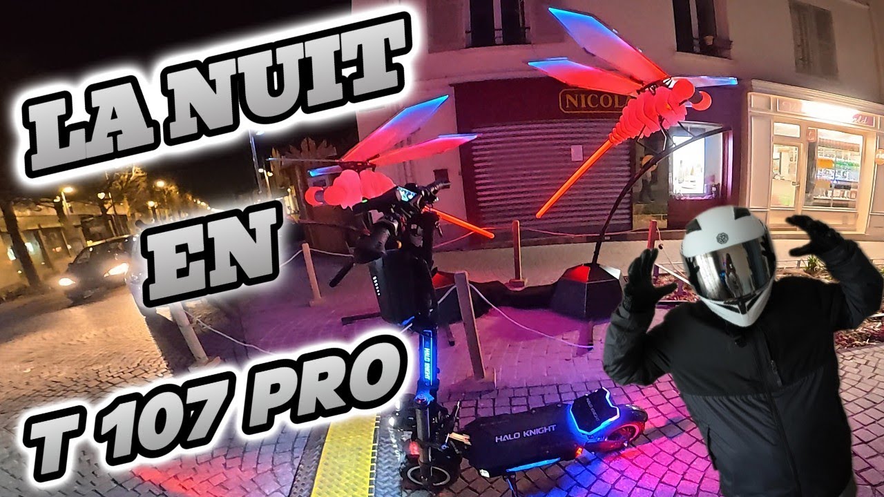 Quel est le Vrai Plaisir de Rouler en Trottinette Électrique la Nuit ? 🛴🌙 #ride #scooter