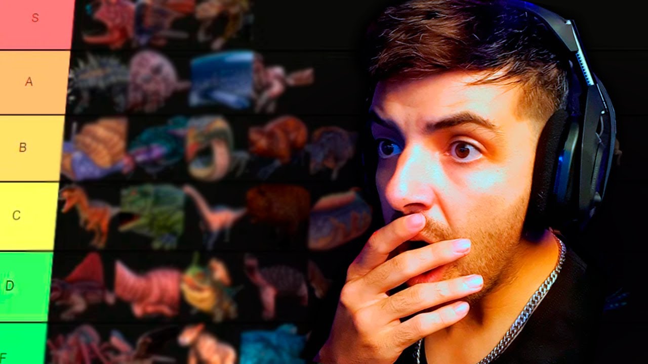 LOS MEJORES ANIMALES DE ARK😨 - TIERLIST