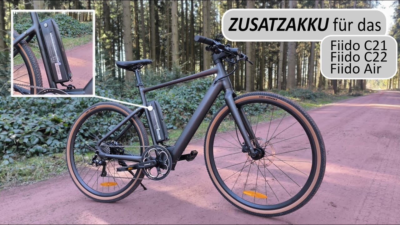 Fiido Zusatzakku - Erklärung und Reichweitentest am Fiido C21