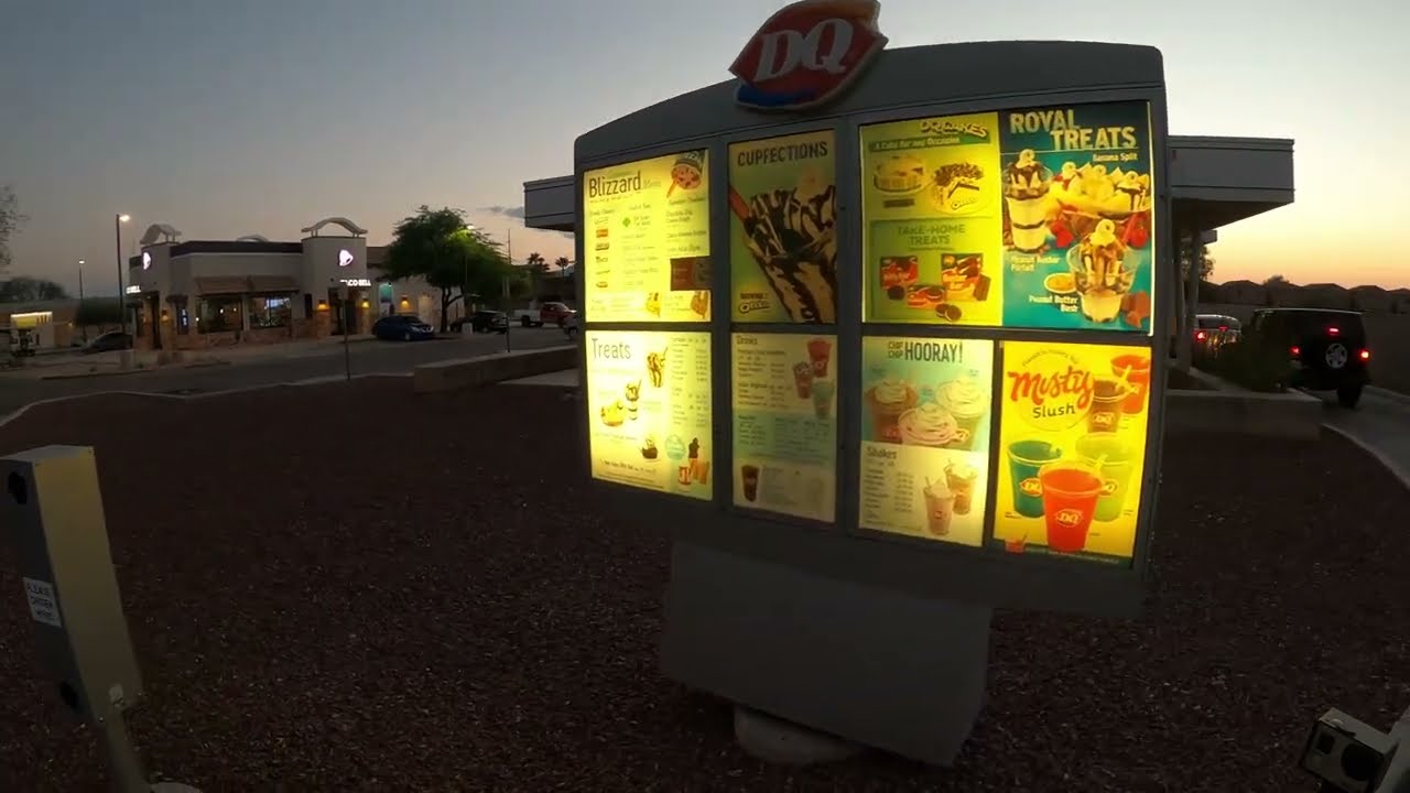 Dairy Queen Drive-Thru, $4.02, Banana Shake, 2170 W River Rd, Tucson, Arizona, 23 August 2021, NGH