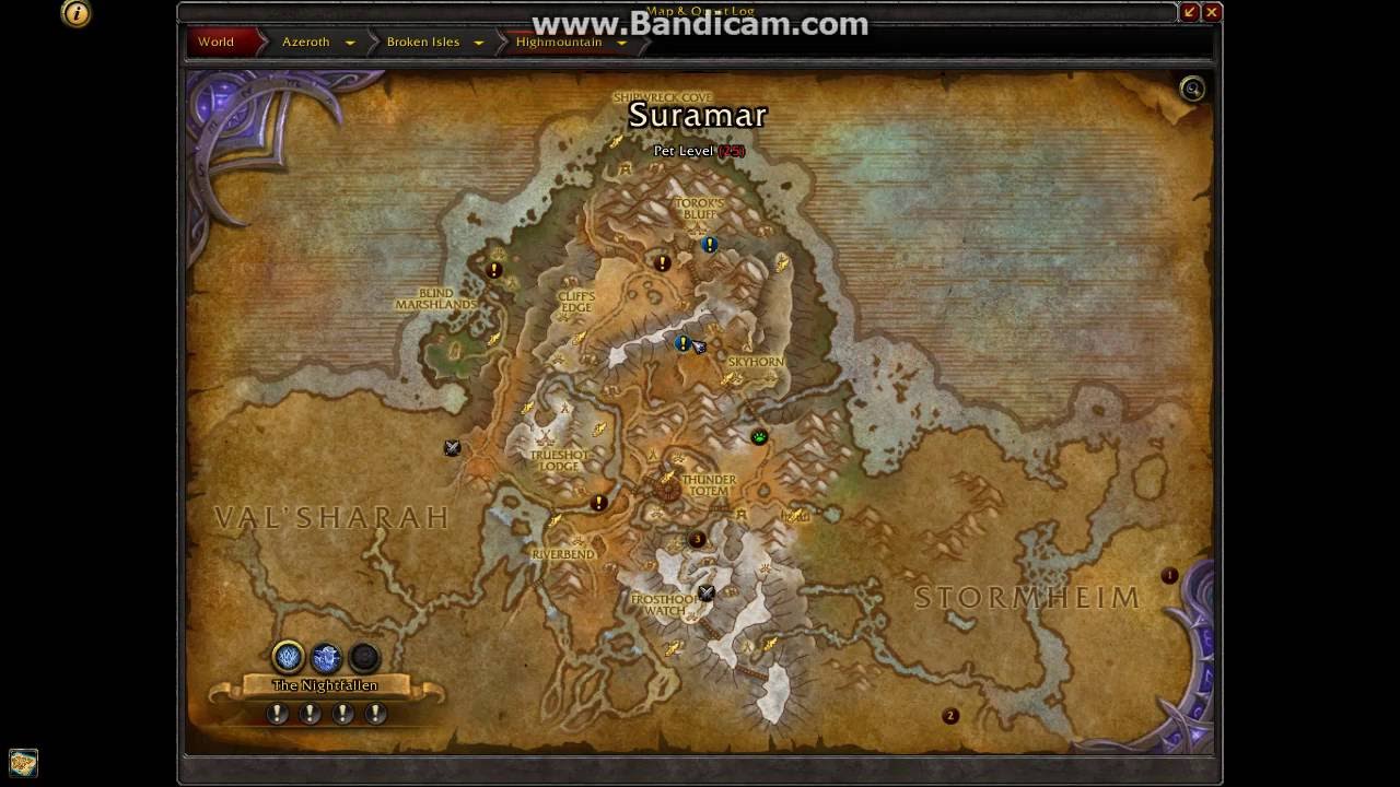 Crawshuk The Hungry Location - WoW Legion