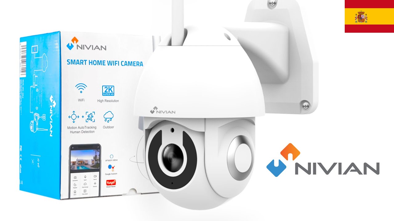 C&aacute;mara Wifi Nivian NVS-IPC-0S2 con Movimiento para Exterior