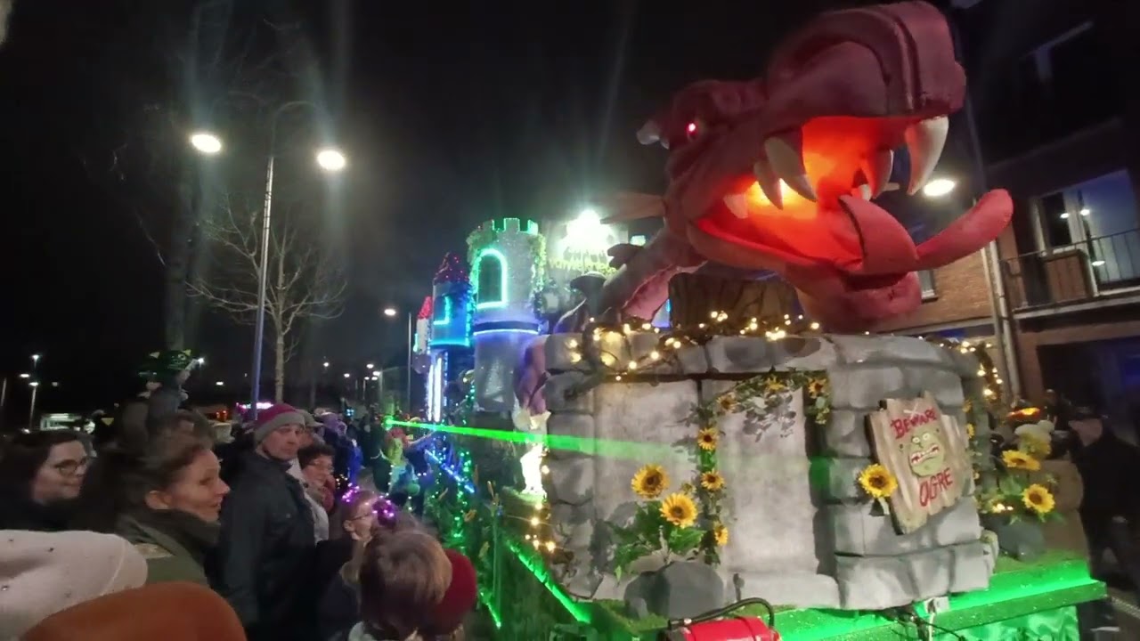 verlichting carnaval stoet Heist