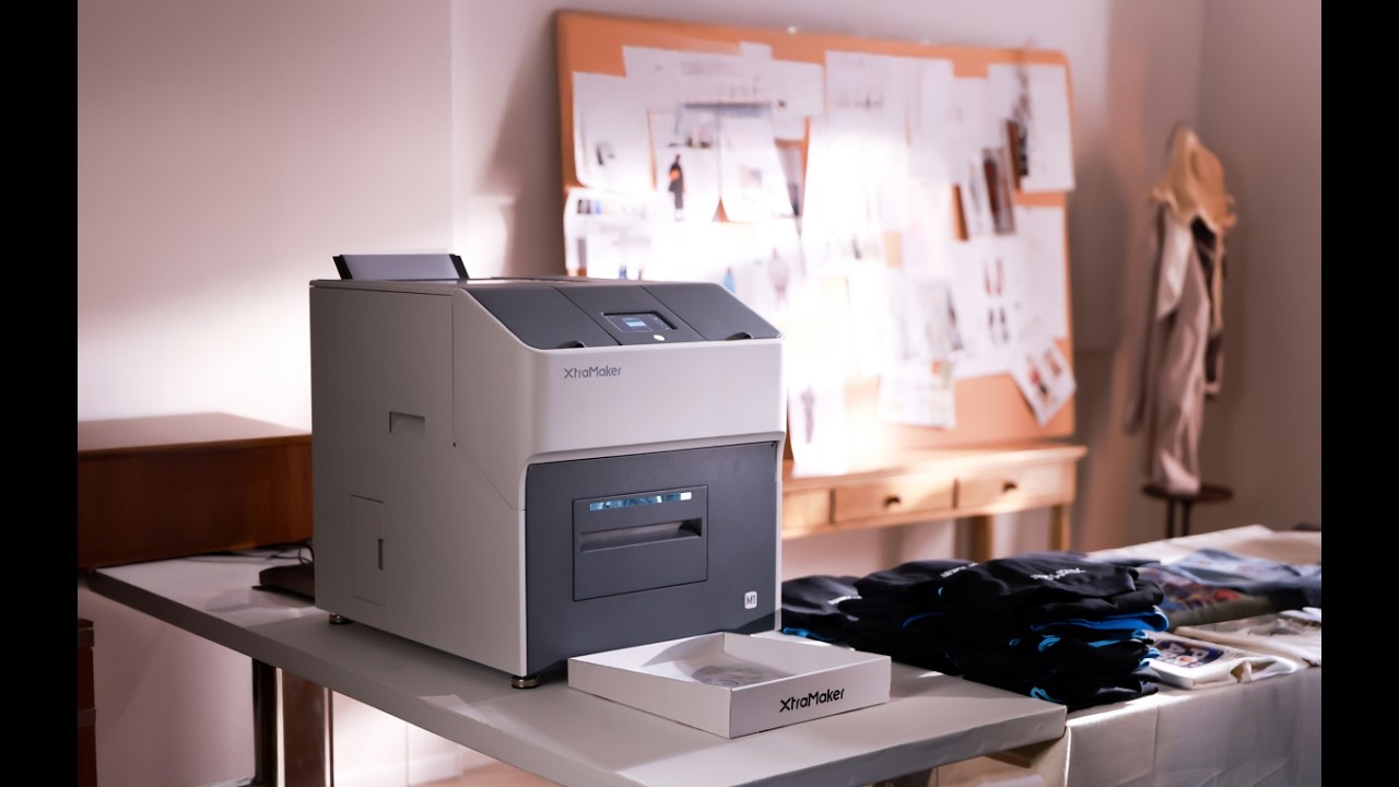 Introducing the All-New XtraMaker M1 | World's First 5-in-1 Smart Desktop DTF Printer
