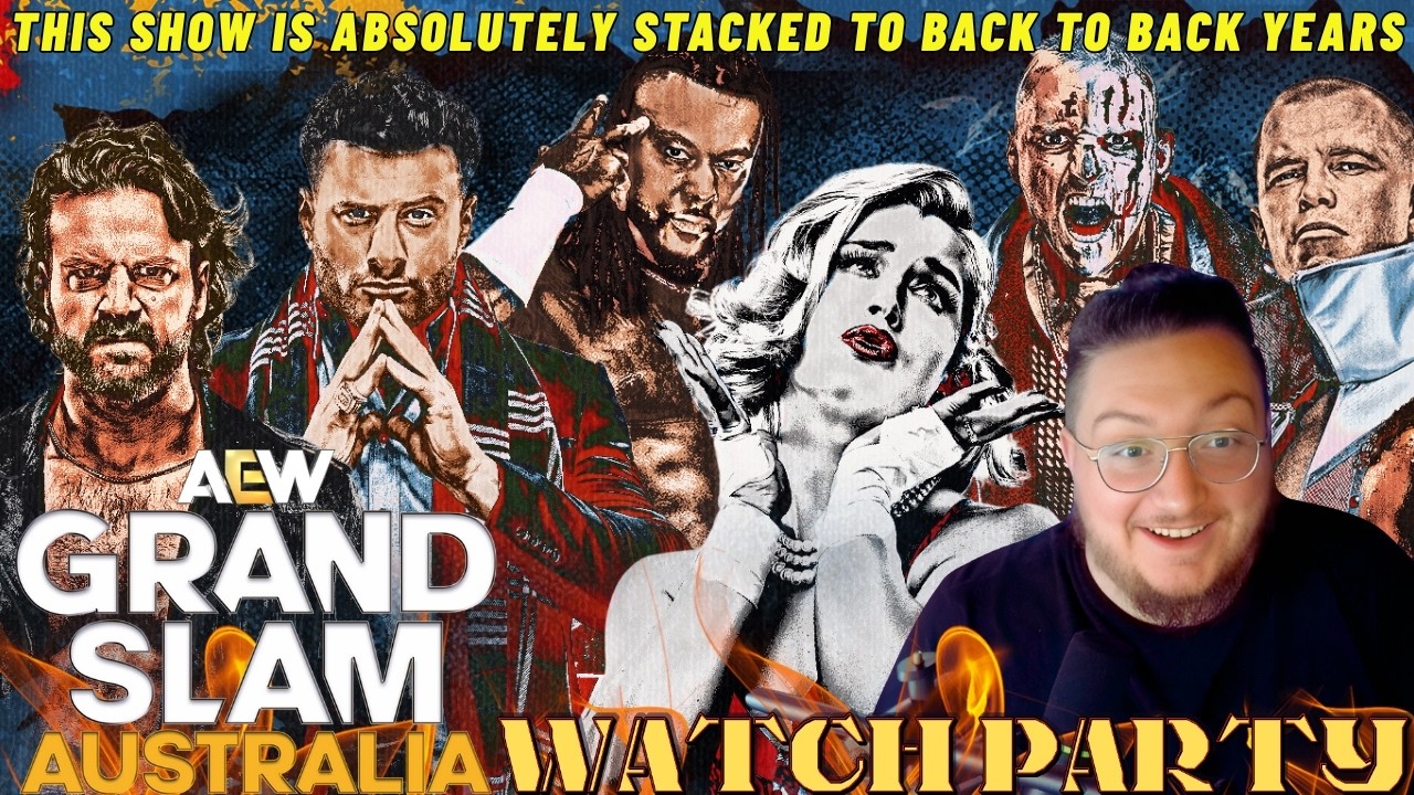 AEW GRAND SLAM 2026 Watch Along | Who will be leaving as AEW Champion|  #aew #aewgrandslam #ytshorts