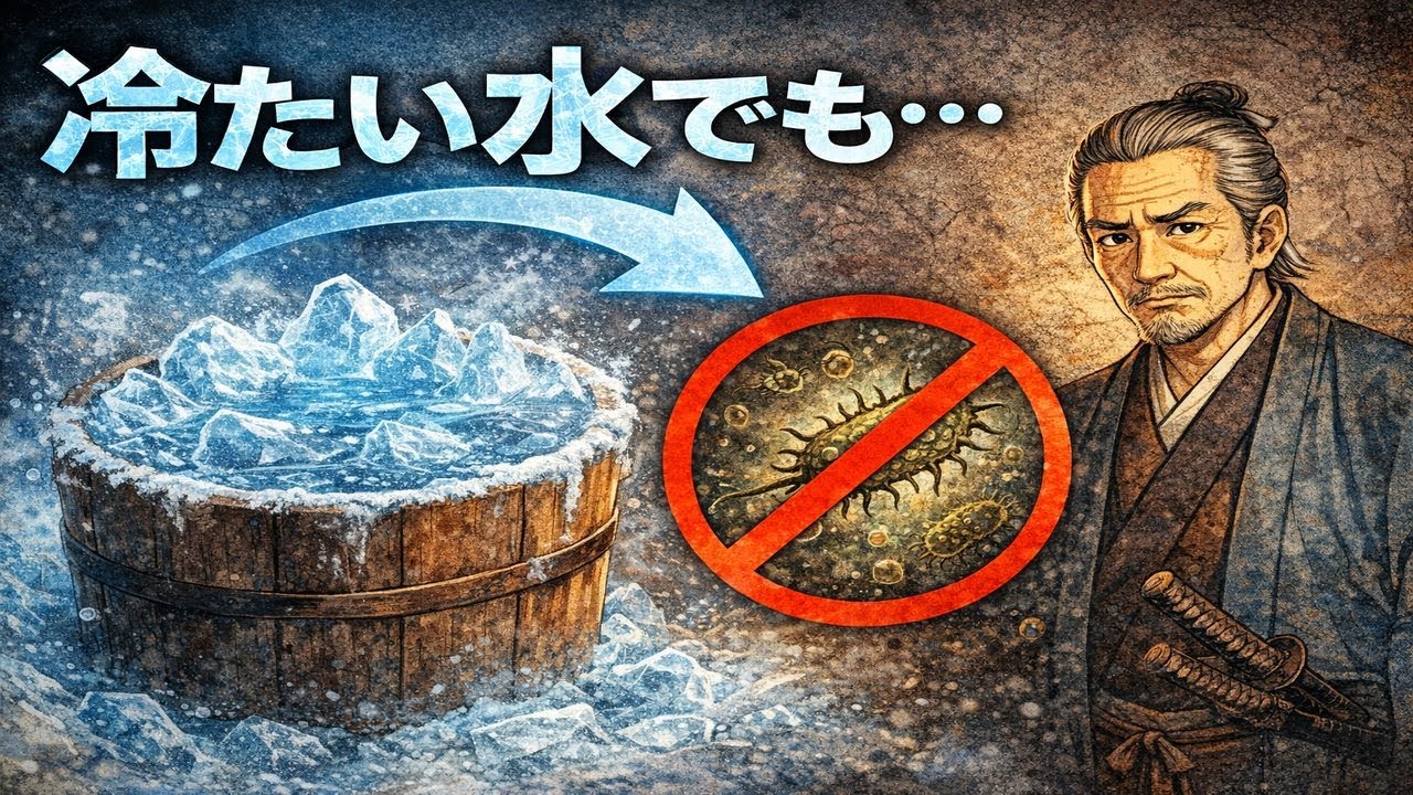 【検証】冬の水は本当に腐りにくい？江戸の「腹を守る水」3ルール