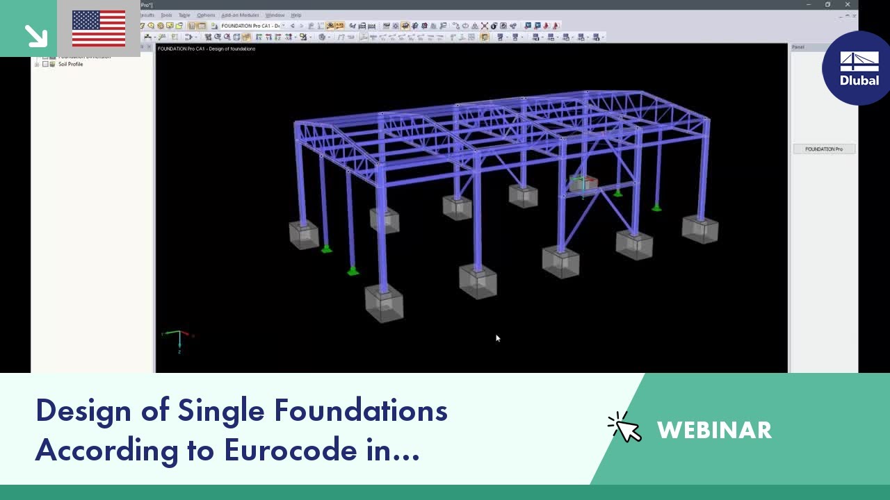 Design of Single Foundations According to Eurocode in RFEM/RSTAB | Tue, Nov 20, 2018