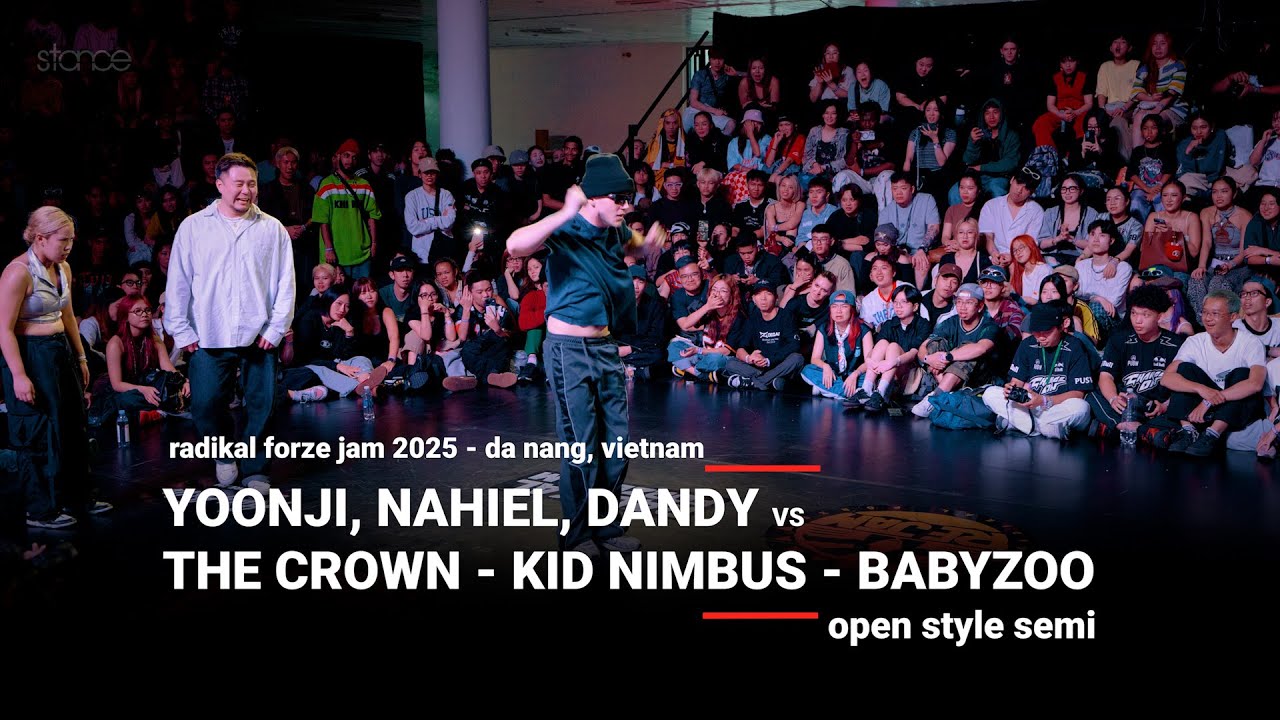 Yoonji, Nahiel, Dandy vs The Crown, Kid Nimbus, BabyZoo [semi open styles] // stance x RF Jam 2025