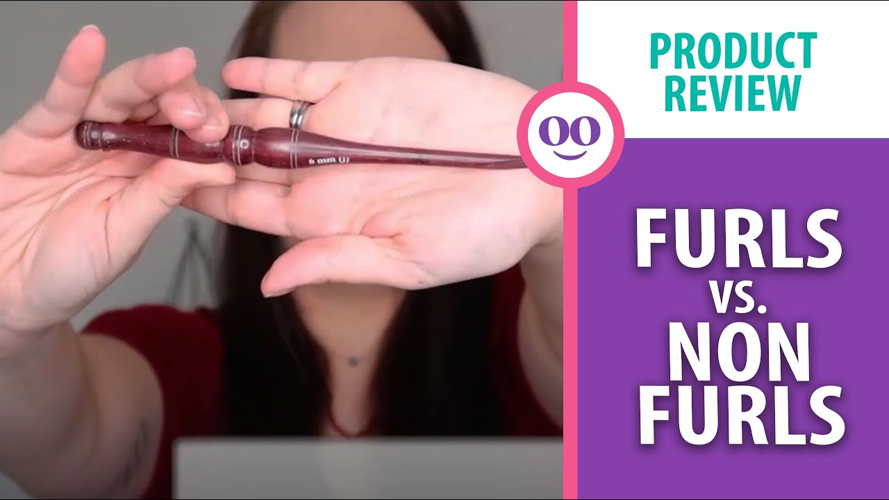 FURLS VS NON FURLS CROCHET HOOK REVIEW!