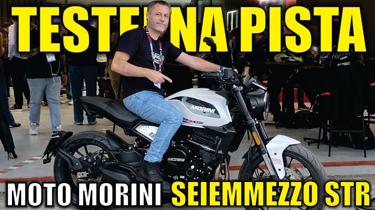 Moto Morini Seiemmezzo STR Na Pista de Interlagos #motomorini #SEIEMMEZZO #STR
