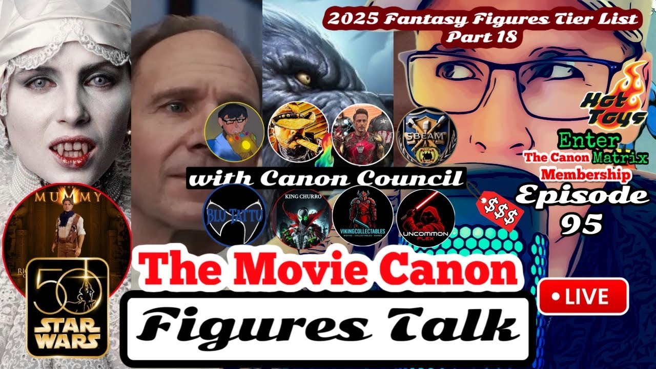 LIVE: RICK O' CONNELL FIGURE IS COMING - FANTASY FIGURES TIER LIST - FIGURES TALK - EPISODE 95