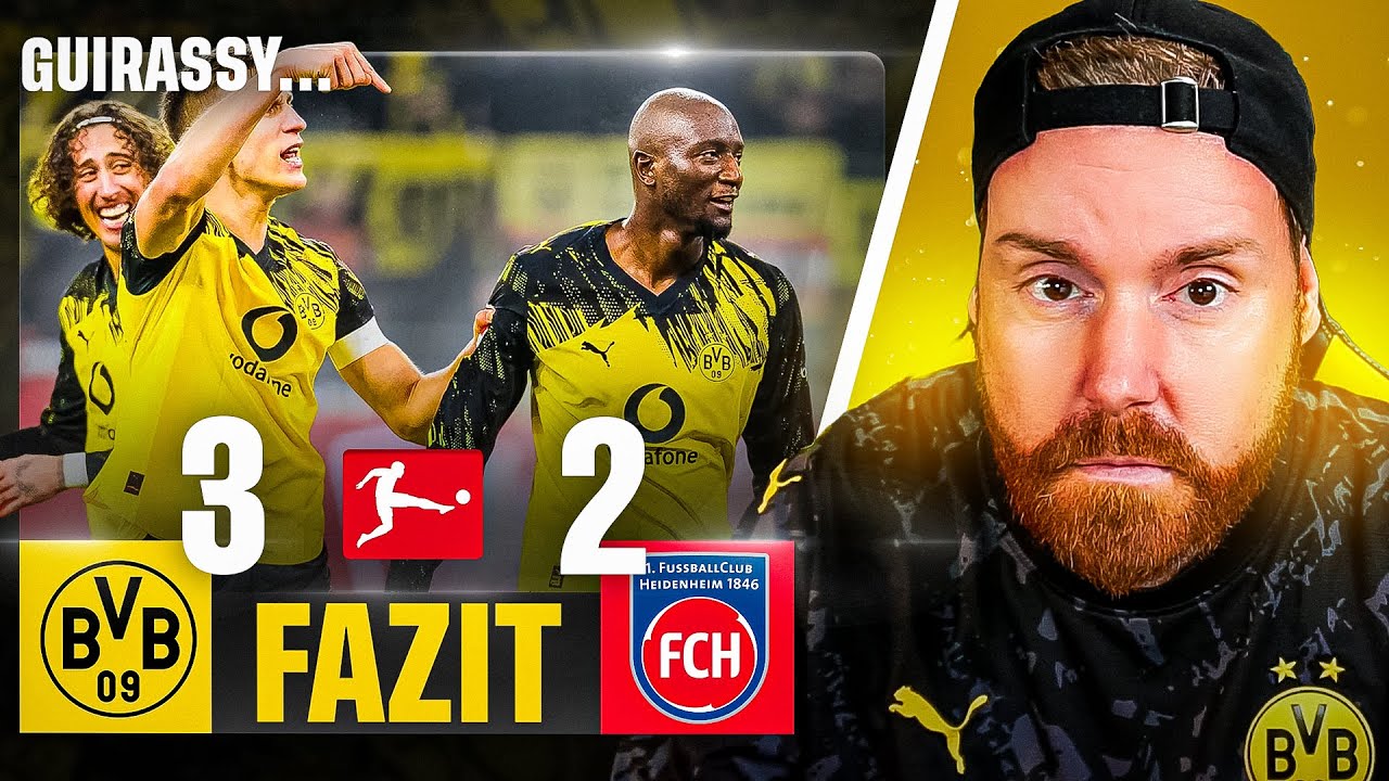 FAZIT | BVB – Heidenheim ⚡ Dieser Sieg macht mehr Fragen als Freude… 🫠