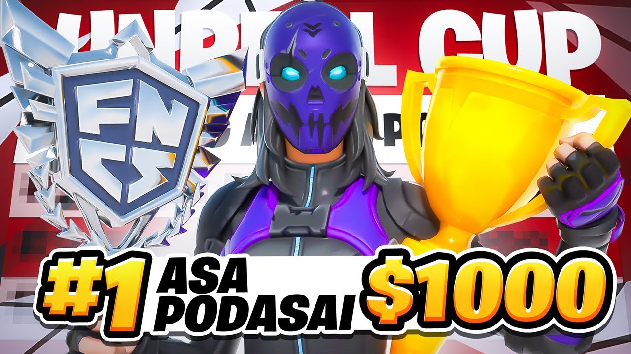 1-е место в парном турнире Unreal Cup (1000 долларов) 🏆 с участием Podasai