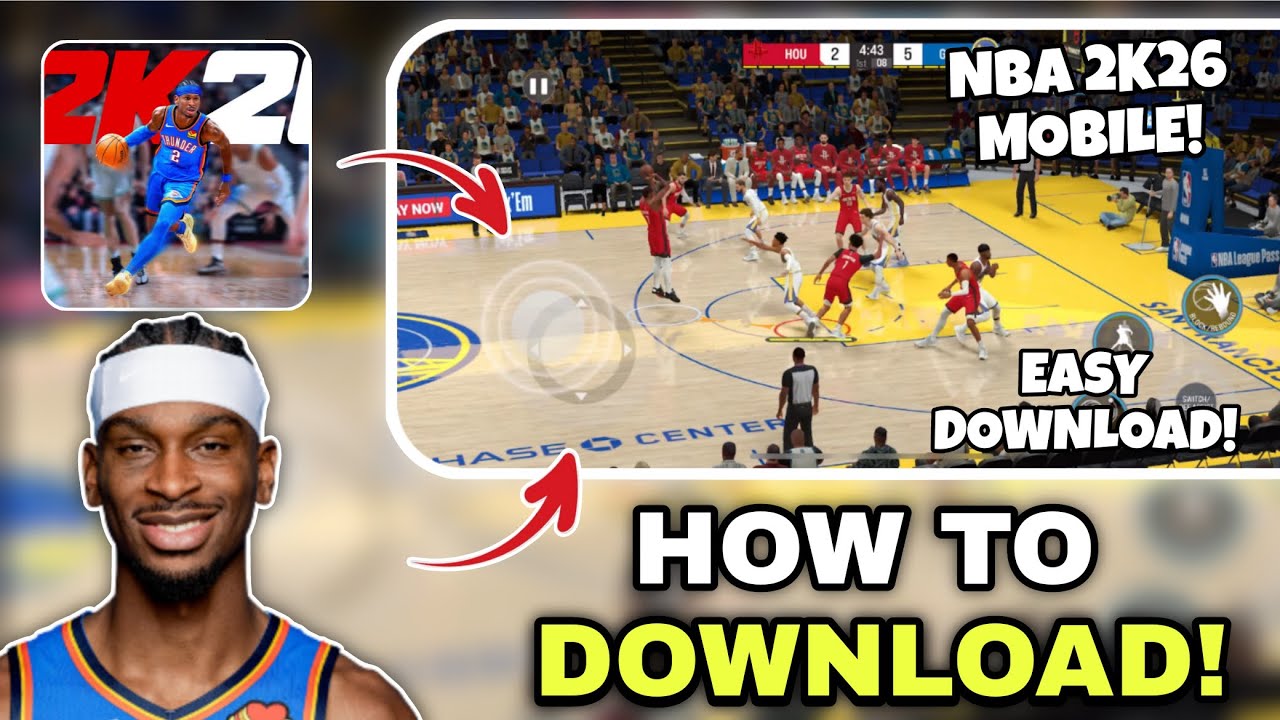 Как скачать NBA 2K26 Mobile (Arcade Edition) на телефон — Актуальный состав — Простое пошаговое р...