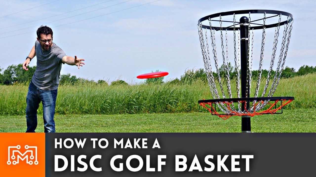 How to Make a Disc Golf Basket | I Like To Make Stuff