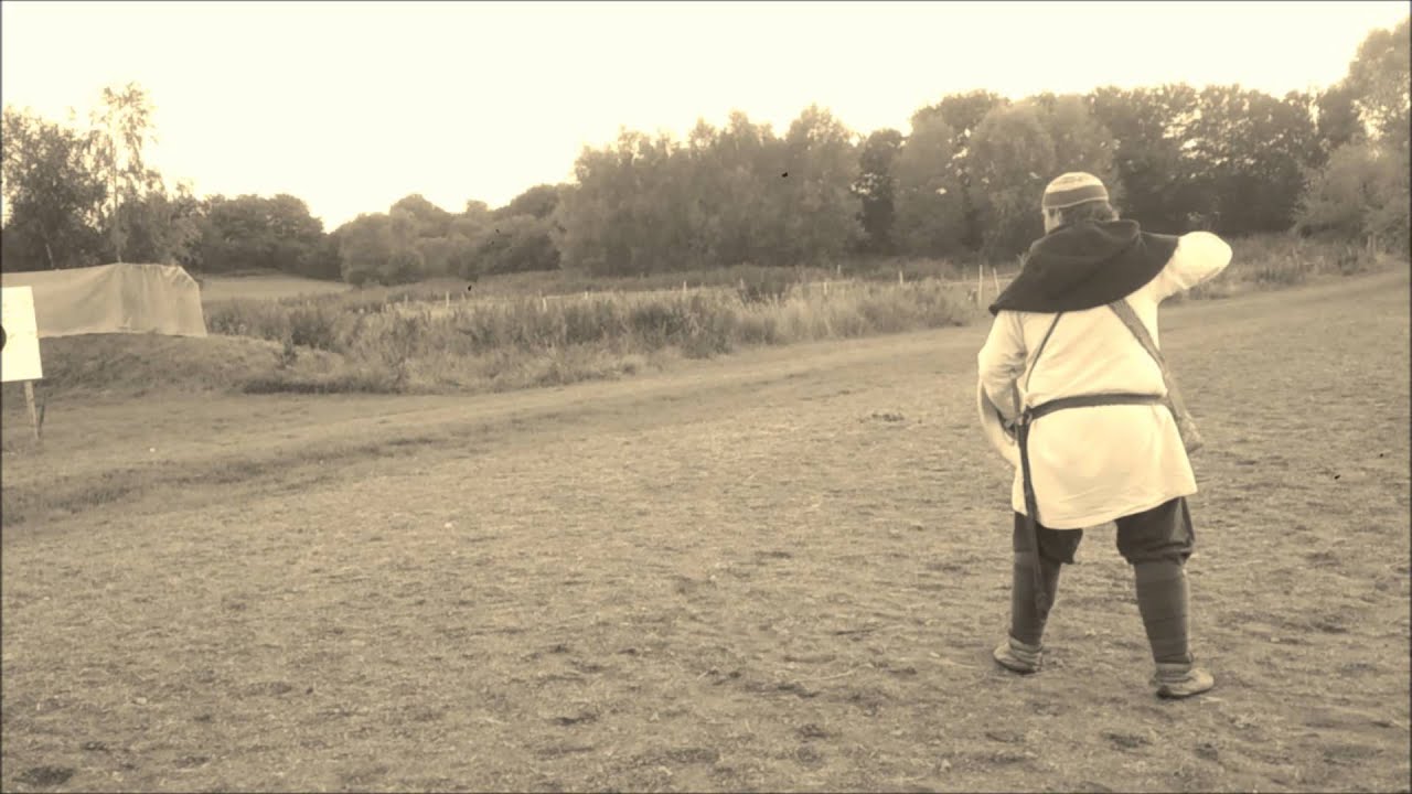 Training mit Schleuder und Schild