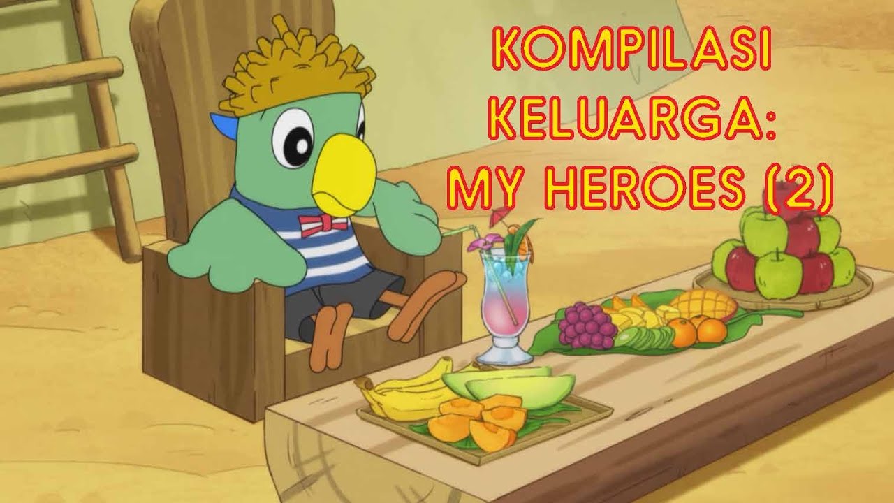 Kompilasi Keluarga: My Heroes (2) | Kartun Anak Bahasa Indonesia | Shimajiro Bahasa Indonesia
