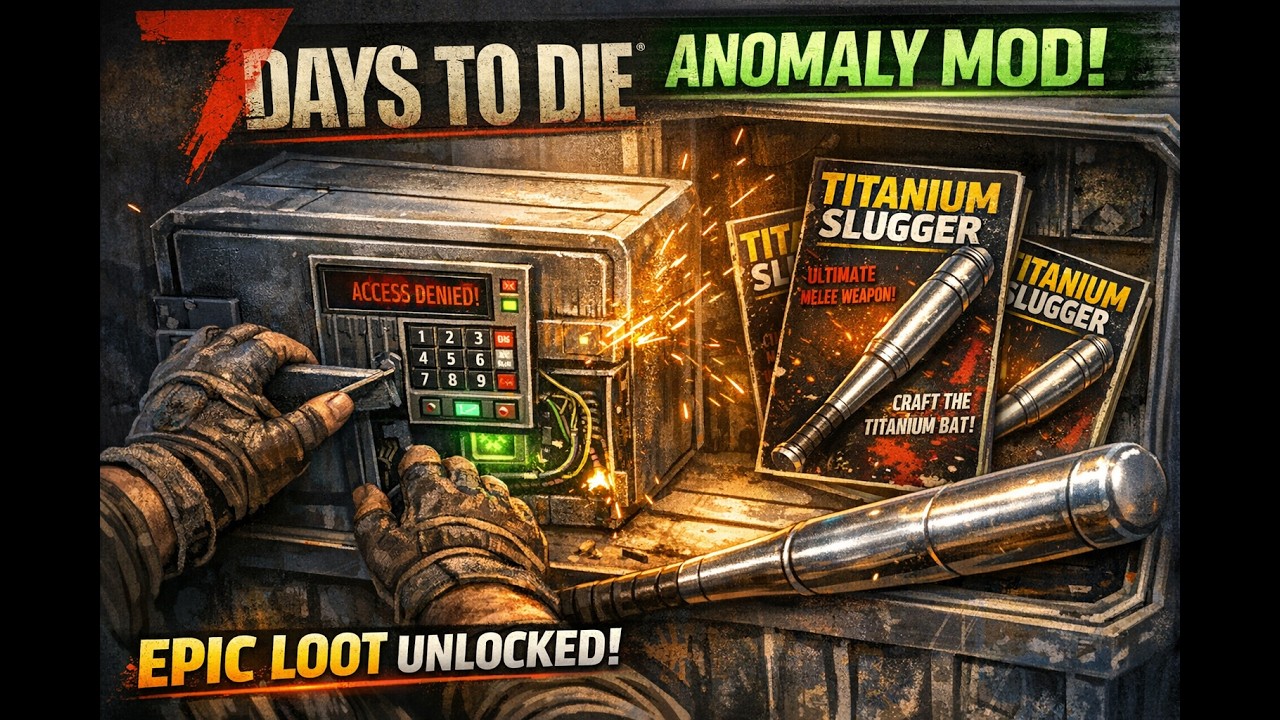 Bouncer mission number 2 points us to a new biome!!! #gaming #7dtd
