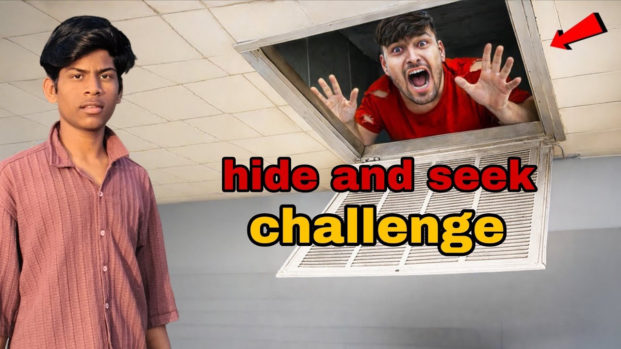 Hide & Seek Challenge With Team...In New Studio🤫