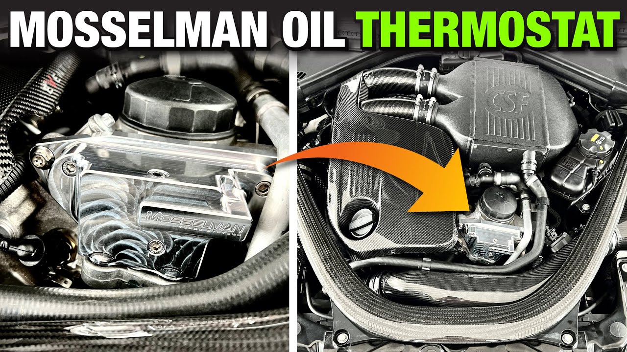 VERY EASY S55 BOLT ON MODIFICATION! (Mosselman Oil Thermostat)
