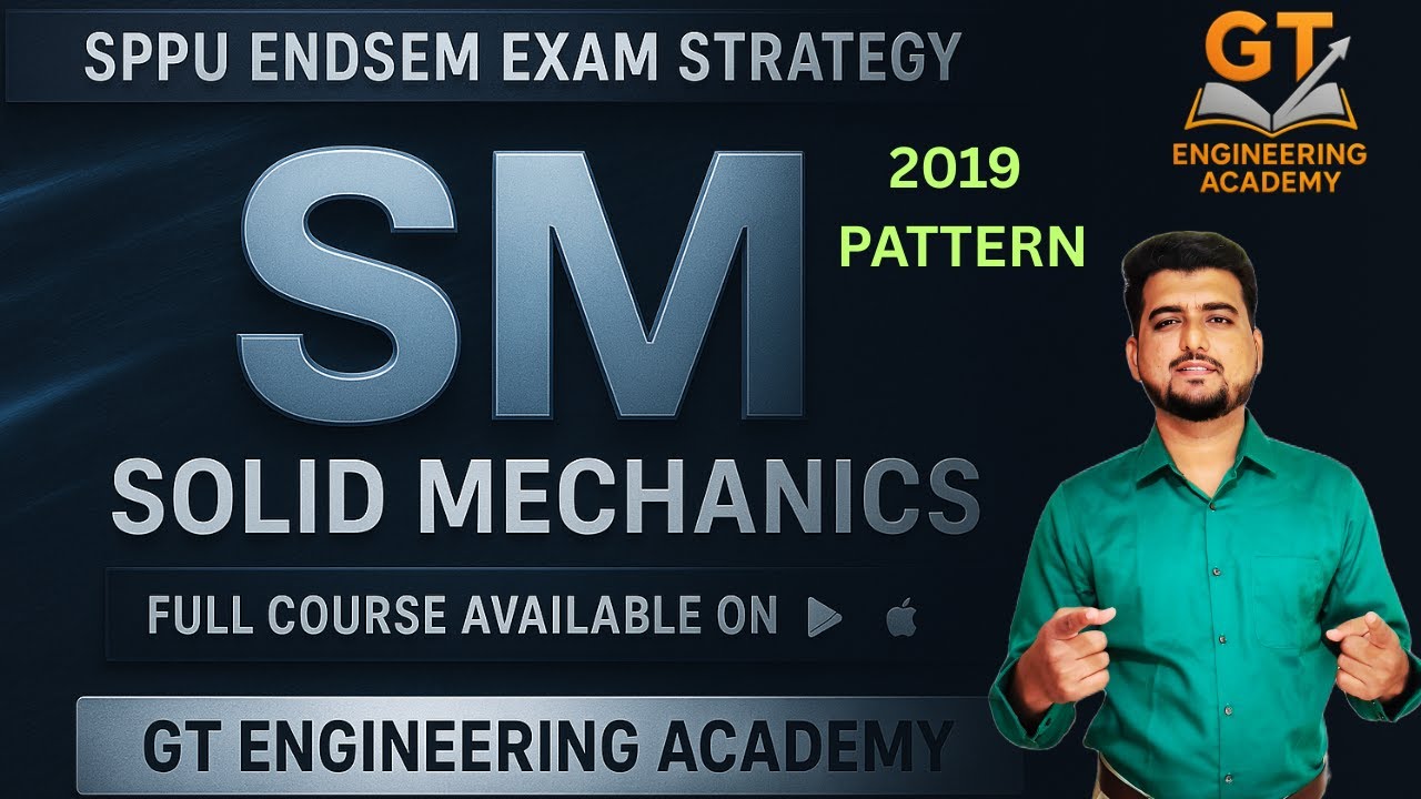 Solid Mechanics Paper Pattern , Strategy | Full Course Available at GT ENGINEERING ACADEMY App 