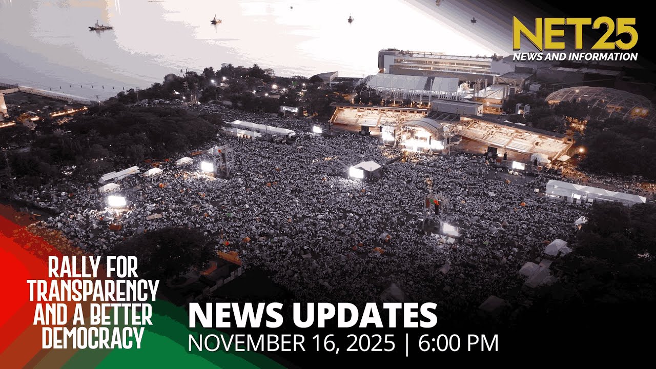 NEWS UPDATE | RALLY FOR TRANSPARENCY AND A BETTER DEMOCRACY | 6:00 PM