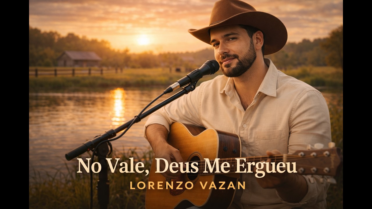 NO VALE, DEUS ME ERGUEU (Sertanejo Gospel – Lorenzo Vazan)