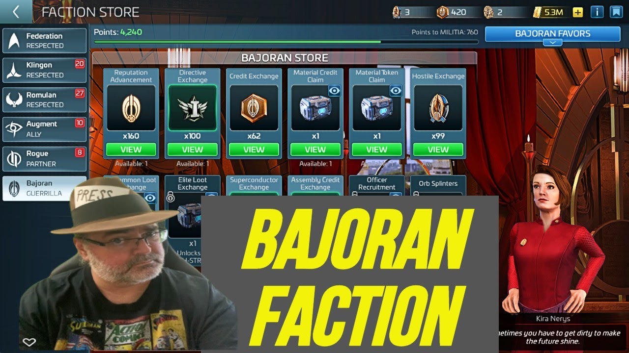 STFC: Bajoran Faction Overview and Strategy Guide – Get Started and Master Those Currencies!!!