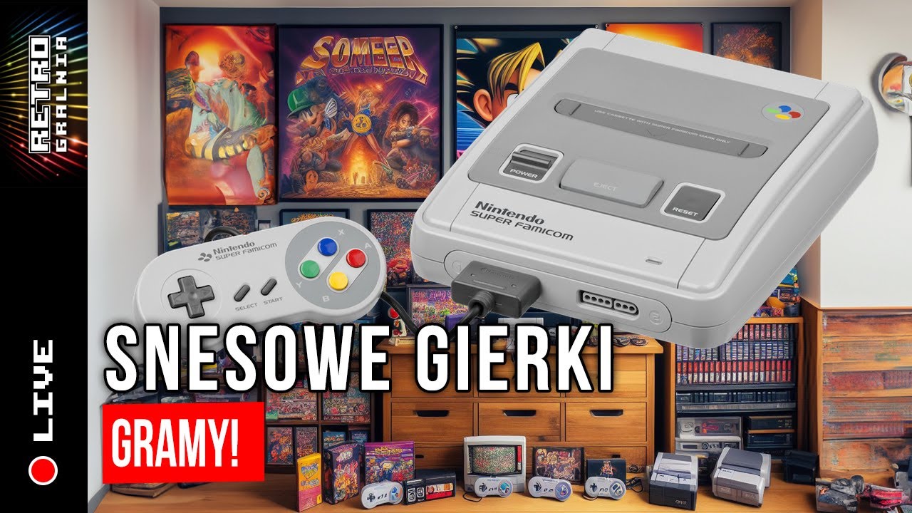 Gramy na Super Nintendo Entertainment System - SNES!