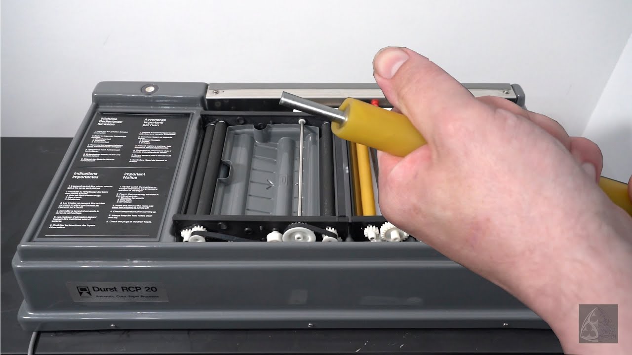 Durst RCP20 paper processor roller repair