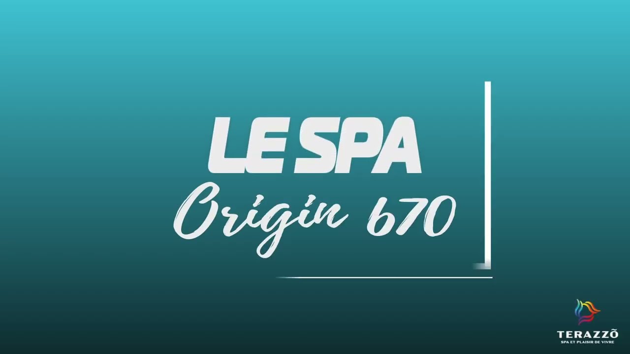 Spa 5 places Origin 670, 2 places allongées et 3 places assises