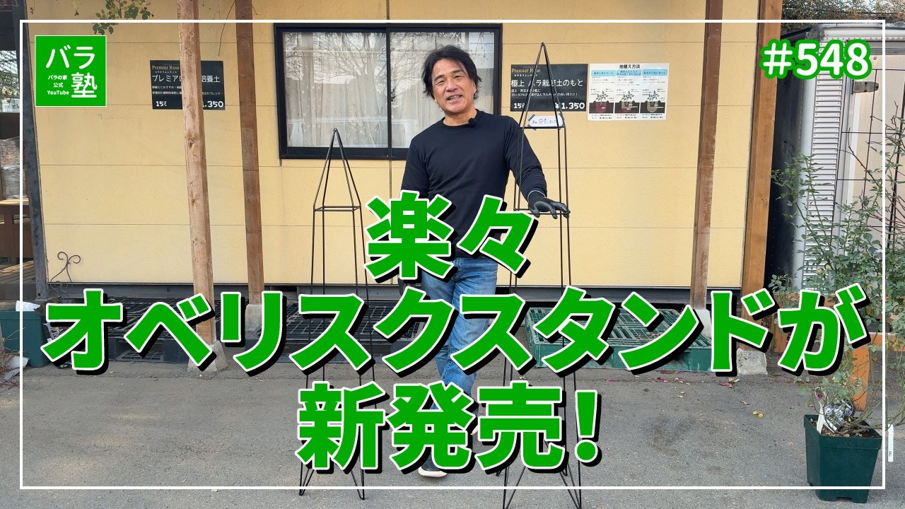 #548 楽々オベリスクスタンドが新発売！