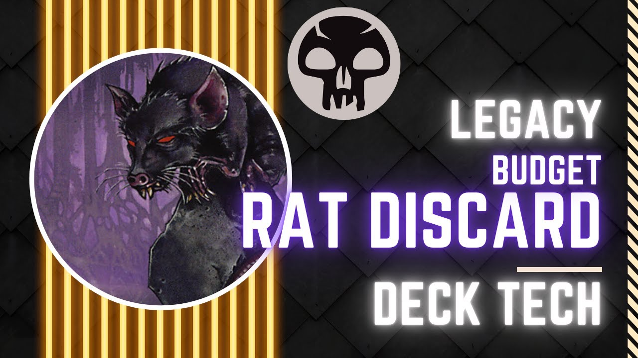 Budget Deck Tech - Legacy - Rat Discard 🐀