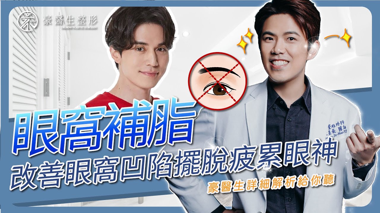 眼窩凹陷總是顯得累嗎？豪醫生告訴你如何處理，分析優缺點----高雄整形專家豪醫生