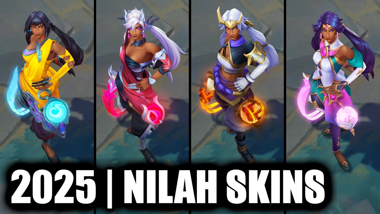 ALL NILAH SKINS SPOTLIGHT 2025 | League of Legends